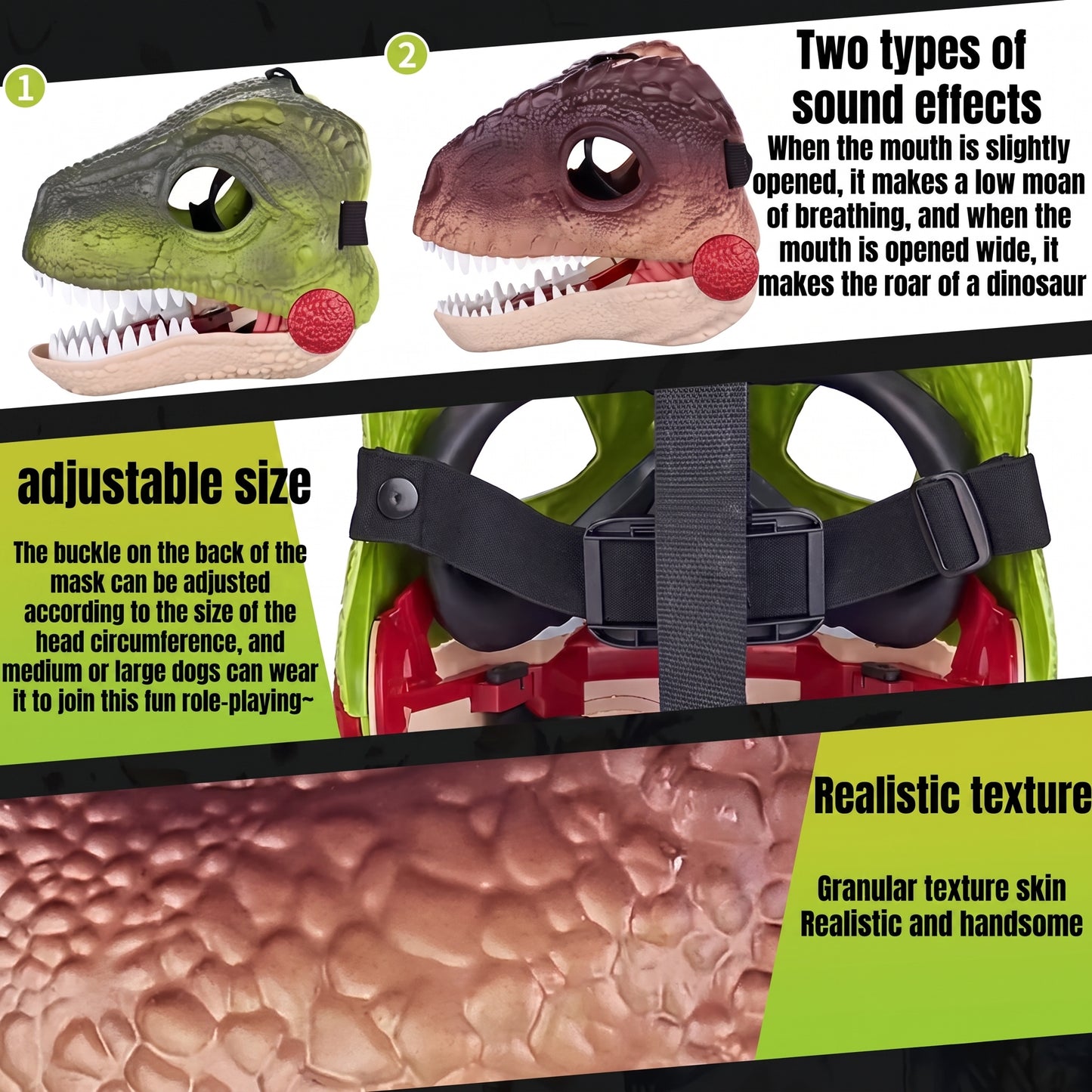 DinoRuff - Dino Mask